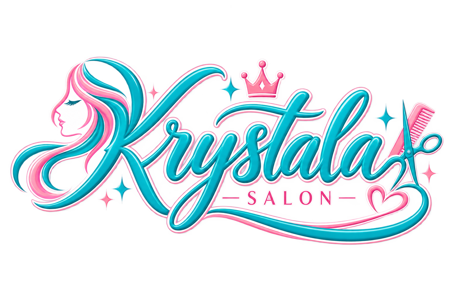 Krystala Salon Logo